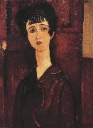 Amedeo Modigliani Portrait of a Girl (mk39) oil painting artist